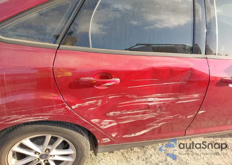 2016 Ford Focus Se из США, поврежденный, VIN 1FADP3F28GL379173